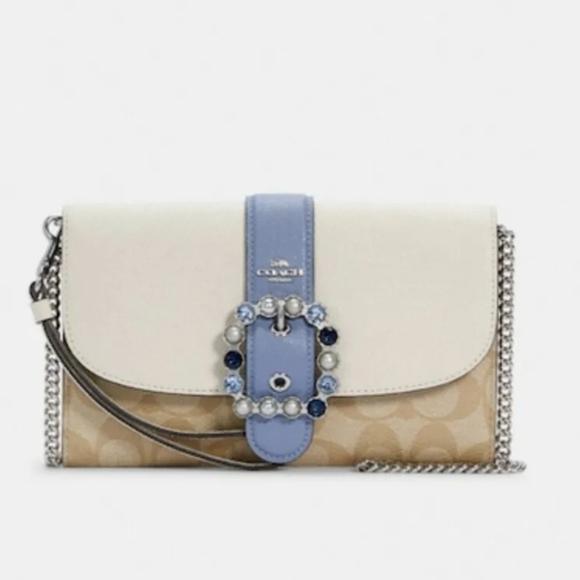 Coach Gemma Clutch Crossbody In Signature Canvas